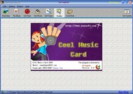 Cool Music Card screenshot